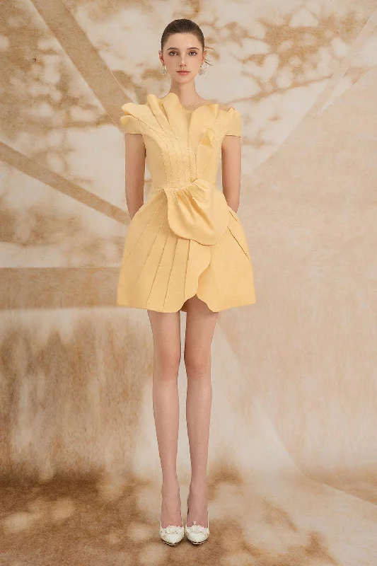 Velvet mini dresses for autumn weddings Rosalba A-line Cap Sleeved Polycotton Mini Dress Velvet mini dresses for autumn weddings Rosalba A-line Cap Sleeved Polycotton Mini Dress