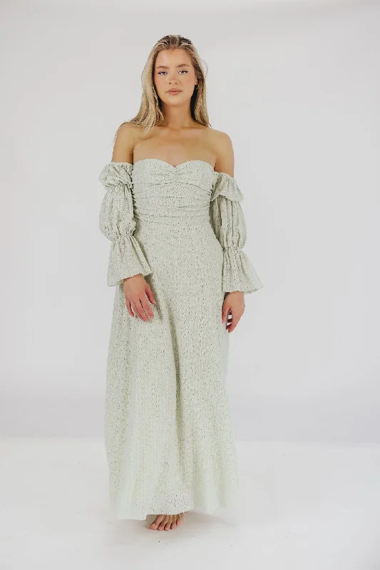Midi dresses with sheer panels for a touch of allure Corrine Tiered Sleeve Maxi Dress with Pockets in Mint - Bump Friendly & Inclusive Sizing (S-3XL) -Restocking in April Midi dresses with sheer panels for a touch of allure Corrine Tiered Sleeve Maxi Dress with Pockets in Mint - Bump Friendly & Inclusive Sizing (S-3XL) -Restocking in April