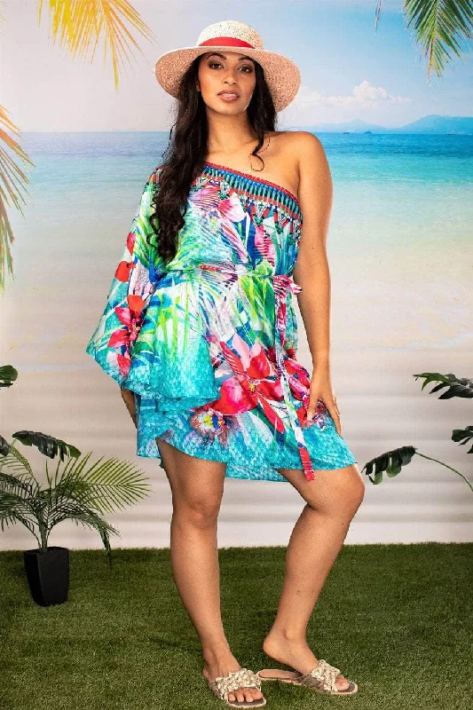 Mini dresses with ruched bodices for a feminine touch Parouso Dress