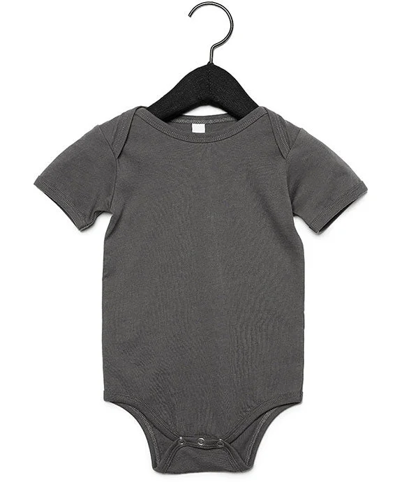Women's zip - up sweatshirt in pastel blue for a soft and stylish outfit100B - Bella + Canvas Infant Jersey Short-Sleeve One-Piece | Asphalt Women's zip - up sweatshirt in pastel blue for a soft and stylish outfit100B - Bella + Canvas Infant Jersey Short-Sleeve One-Piece | Asphalt