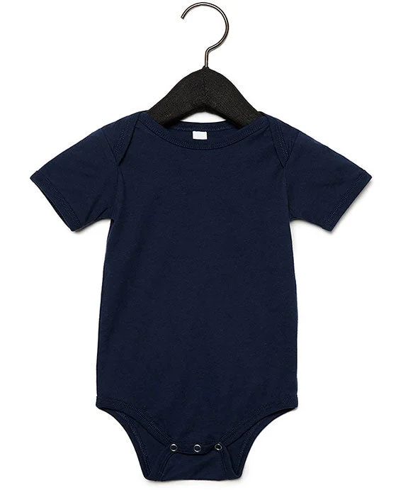 Women's hoodie with a detachable hood for customizable styling100B - Bella + Canvas Infant Jersey Short-Sleeve One-Piece | Navy Women's hoodie with a detachable hood for customizable styling100B - Bella + Canvas Infant Jersey Short-Sleeve One-Piece | Navy