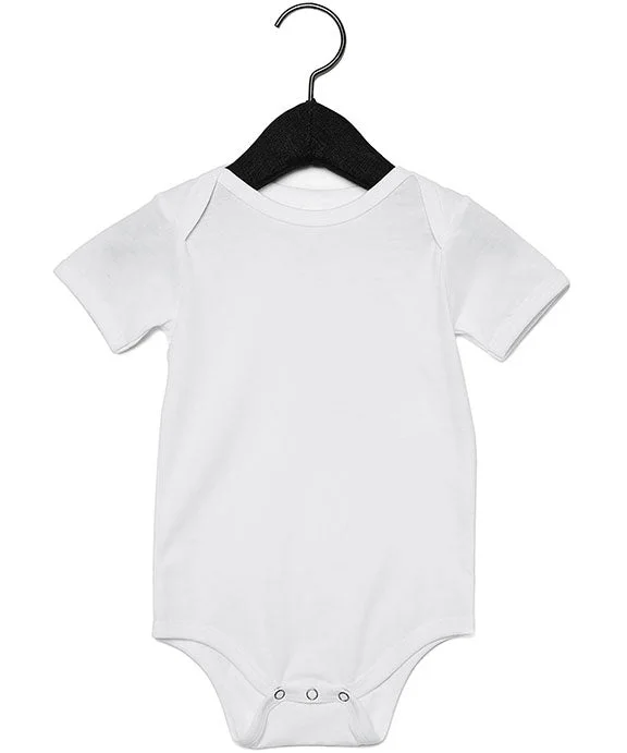 Women's oversized cropped hoodie with drawstrings for a trendy look100B - Bella + Canvas Infant Jersey Short-Sleeve One-Piece | White Women's oversized cropped hoodie with drawstrings for a trendy look100B - Bella + Canvas Infant Jersey Short-Sleeve One-Piece | White
