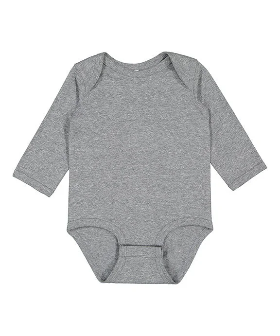 Women's hoodie with a detachable hood for customizable styling4421RS - Rabbit Skins Infant Long Sleeve Jersey Bodysuit | Granite Heather Women's hoodie with a detachable hood for customizable styling4421RS - Rabbit Skins Infant Long Sleeve Jersey Bodysuit | Granite Heather