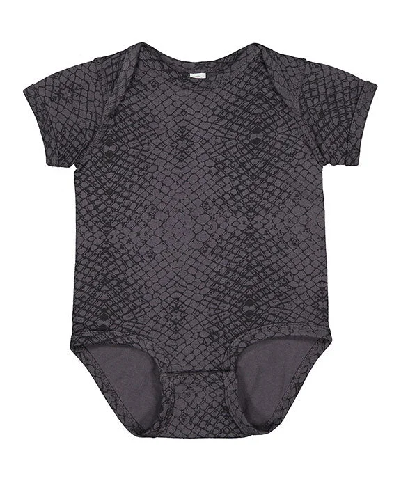 Women's sweatshirt with a mesh panel insert for breathability during workouts4424 - Rabbit Skins Infant Fine Jersey Lap-Shoulder Bodysuit | Black Reptile Women's sweatshirt with a mesh panel insert for breathability during workouts4424 - Rabbit Skins Infant Fine Jersey Lap-Shoulder Bodysuit | Black Reptile