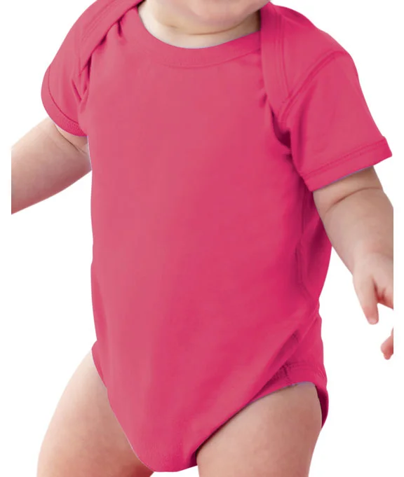 Women's long - sleeve cropped sweatshirt with ribbed cuffs for a snug fit4424 - Rabbit Skins Infant Fine Jersey Lap-Shoulder Bodysuit | Hot Pink Women's long - sleeve cropped sweatshirt with ribbed cuffs for a snug fit4424 - Rabbit Skins Infant Fine Jersey Lap-Shoulder Bodysuit | Hot Pink