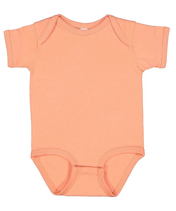 Women's tie - front hoodie in a lightweight fabric for summer layering4424 - Rabbit Skins Infant Fine Jersey Lap-Shoulder Bodysuit | Sunset Women's tie - front hoodie in a lightweight fabric for summer layering4424 - Rabbit Skins Infant Fine Jersey Lap-Shoulder Bodysuit | Sunset