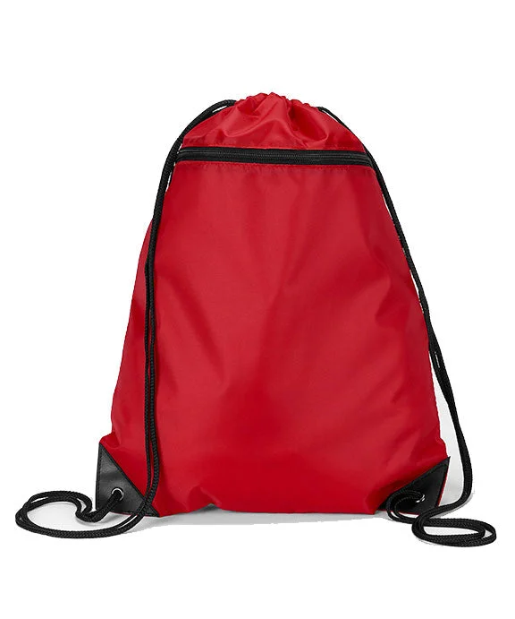 Women's oversized cropped hoodie with drawstrings for a trendy look8888 - Liberty Bags Zipper Drawstring Backpack | Red Women's oversized cropped hoodie with drawstrings for a trendy look8888 - Liberty Bags Zipper Drawstring Backpack | Red