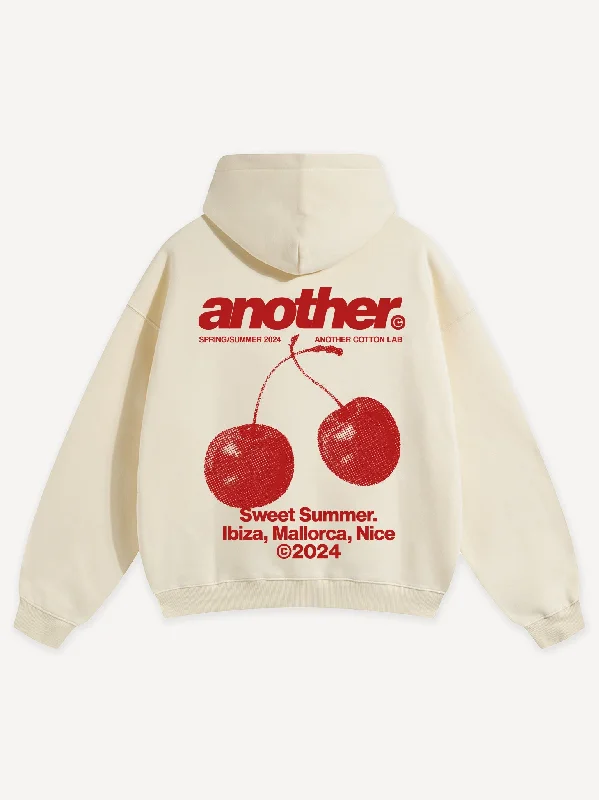 Women's hoodie with a glittery print for a glamorous and sparkly appearanceAnother Sweet Summer Oversized Hoodie