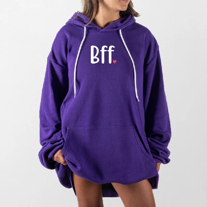Women's fleece - lined hoodie with thumbholes for warmth in winterBFF Giant Hoodie
