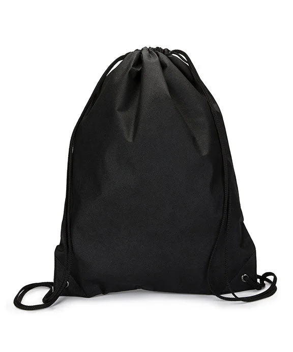 Women's hoodie with a kangaroo pocket and a pom - pom drawstring for added charmLBA136 - Liberty Bags Non-Woven Drawstring Bag | Black Women's hoodie with a kangaroo pocket and a pom - pom drawstring for added charmLBA136 - Liberty Bags Non-Woven Drawstring Bag | Black
