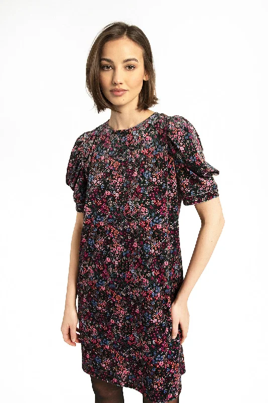 Empire Waist Women Dress to Accentuate the Bust and Conceal the WaistMolly Bracken Woven Puff Sleeve Dress Black Garance Empire Waist Women Dress to Accentuate the Bust and Conceal the WaistMolly Bracken Woven Puff Sleeve Dress Black Garance