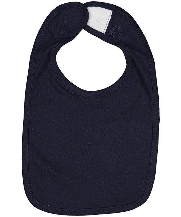 Women's sweatshirt with a mesh panel insert for breathability during workoutsRS1005 - Rabbit Skins Infant Premium Jersey Bib | Navy Women's sweatshirt with a mesh panel insert for breathability during workoutsRS1005 - Rabbit Skins Infant Premium Jersey Bib | Navy
