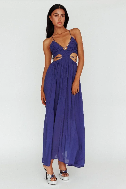 Backless Women Dress for a Sexy and Alluring Look at Evening EventsTenyl Open Back Strappy Midi Dress Navy Backless Women Dress for a Sexy and Alluring Look at Evening EventsTenyl Open Back Strappy Midi Dress Navy