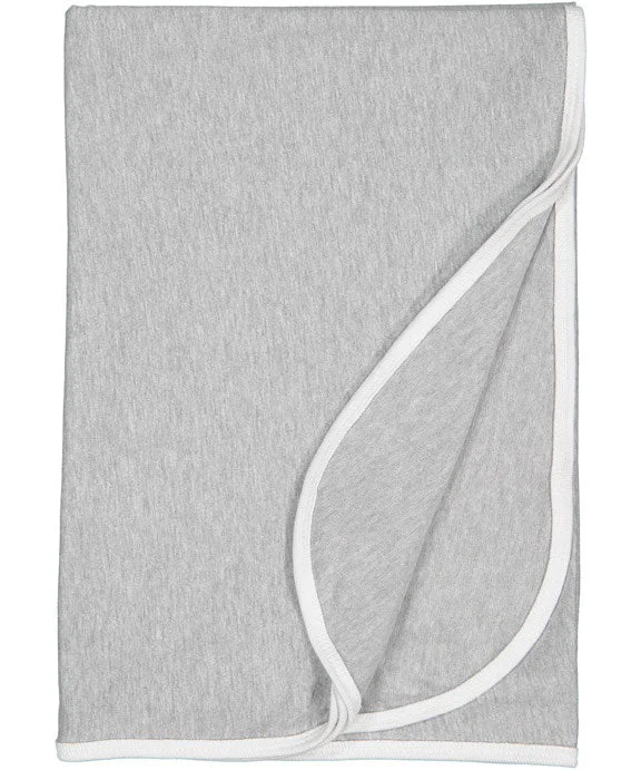 Women's tie - front hoodie in a lightweight fabric for summer layering1110 - Rabbit Skins Infant Premium Jersey Blanket | Heather/White Women's tie - front hoodie in a lightweight fabric for summer layering1110 - Rabbit Skins Infant Premium Jersey Blanket | Heather/White