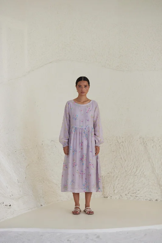 Empire Waist Women Dress to Accentuate the Bust and Conceal the Waist Empire Waist Women Dress to Accentuate the Bust and Conceal the Waist Dreamy Mauve Dress