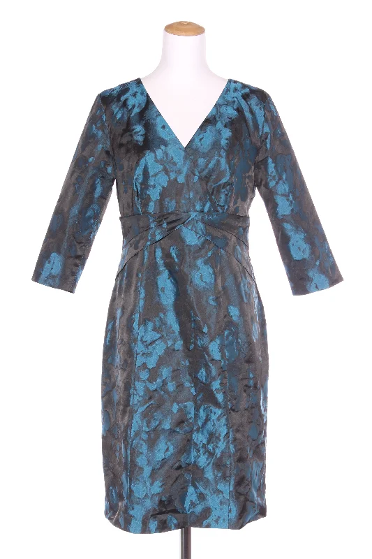 Wrap - Style Women Dress with Adjustable Fit for All Body Types Wrap - Style Women Dress with Adjustable Fit for All Body Types FREDRICK (NZ) Black + teal dress! 14 Wrap - Style Women Dress with Adjustable Fit for All Body Types Wrap - Style Women Dress with Adjustable Fit for All Body Types FREDRICK (NZ) Black + teal dress! 14