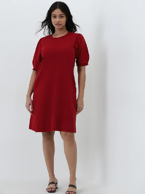 Strapless Women Dress with a Built - in Bra for Comfort and Support Strapless Women Dress with a Built - in Bra for Comfort and Support Gia Red Solid A-Line Cotton Dress Strapless Women Dress with a Built - in Bra for Comfort and Support Strapless Women Dress with a Built - in Bra for Comfort and Support Gia Red Solid A-Line Cotton Dress
