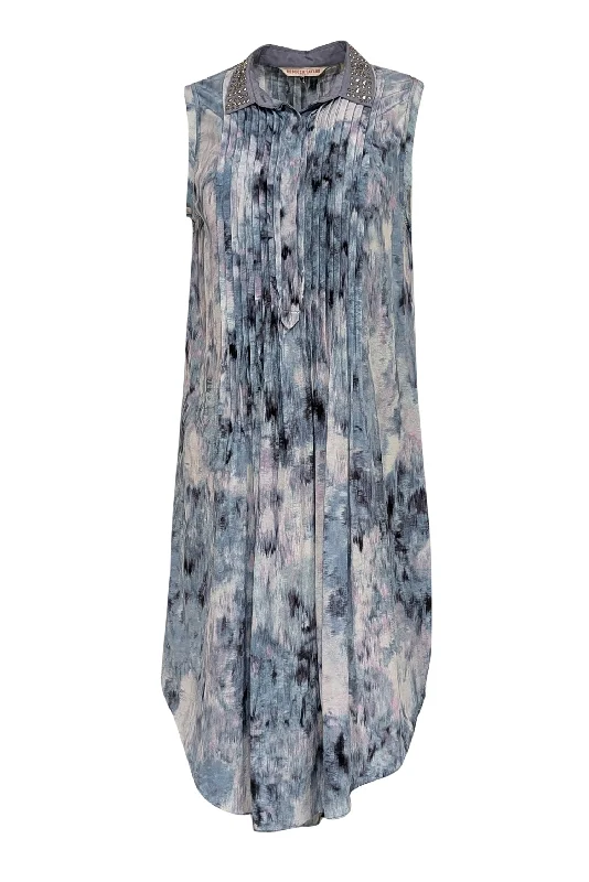 Plus Size Women Dress with a Flattering A - Line Cut for Comfort and Style Plus Size Women Dress with a Flattering A - Line Cut for Comfort and Style Rebecca Taylor - Blue & Pink Watercolor Print Silk Dress w/ Studded Collar Sz 8 Plus Size Women Dress with a Flattering A - Line Cut for Comfort and Style Plus Size Women Dress with a Flattering A - Line Cut for Comfort and Style Rebecca Taylor - Blue & Pink Watercolor Print Silk Dress w/ Studded Collar Sz 8