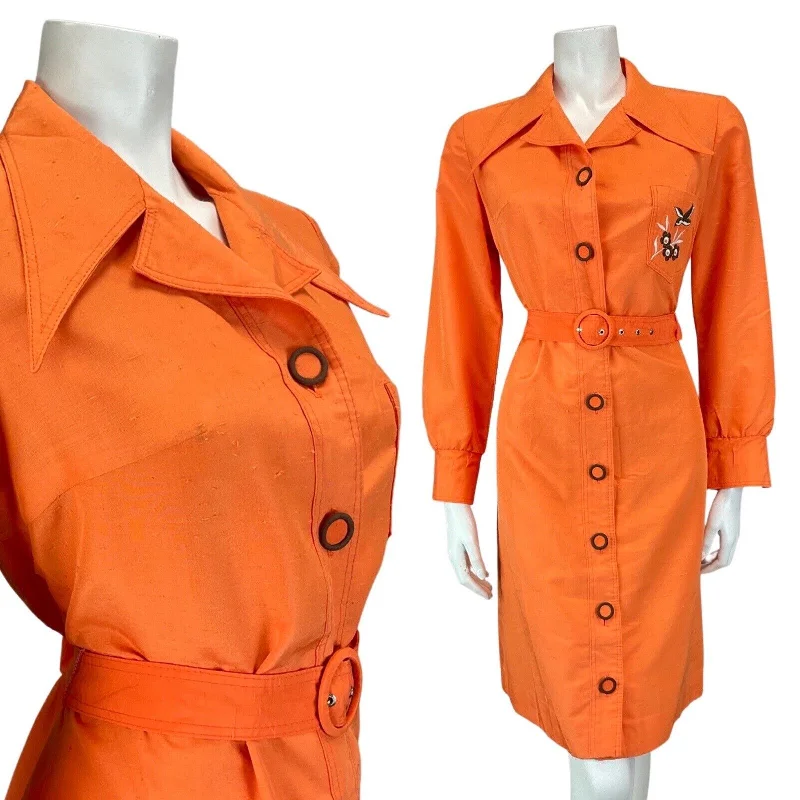 Ruffled Women Dress with Multiple Layers for a Playful and Girly Style Ruffled Women Dress with Multiple Layers for a Playful and Girly Style VINTAGE 60s 70s ORANGE BROWN BIRD FLORAL EMBROIDERED DAGGER SHIRT DRESS 12 14 Ruffled Women Dress with Multiple Layers for a Playful and Girly Style Ruffled Women Dress with Multiple Layers for a Playful and Girly Style VINTAGE 60s 70s ORANGE BROWN BIRD FLORAL EMBROIDERED DAGGER SHIRT DRESS 12 14