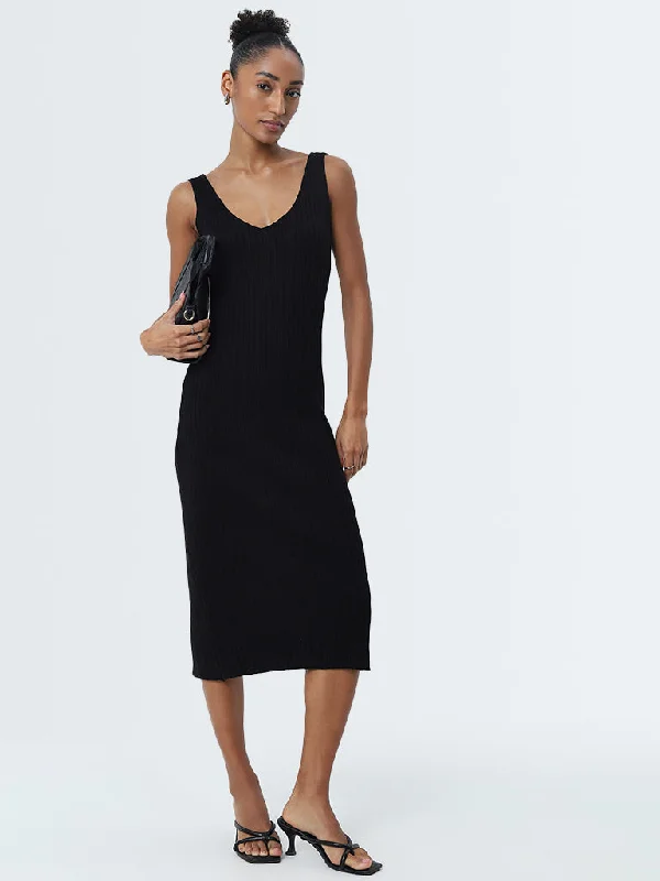 Sleeveless Women Dress in Bright Colors for Summer Parties Sleeveless Women Dress in Bright Colors for Summer Parties Wardrobe Black Ribbed Design Bodycon Dress Sleeveless Women Dress in Bright Colors for Summer Parties Sleeveless Women Dress in Bright Colors for Summer Parties Wardrobe Black Ribbed Design Bodycon Dress