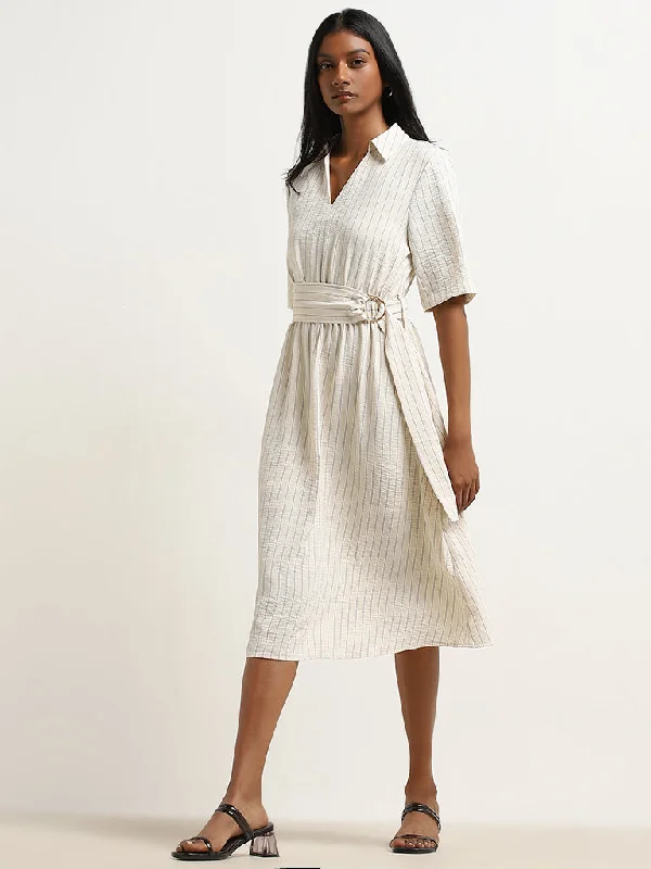Strapless Women Dress with a Built - in Bra for Comfort and Support Strapless Women Dress with a Built - in Bra for Comfort and Support Wardrobe Off-White Pinstriped Shirt Dress with Belt Strapless Women Dress with a Built - in Bra for Comfort and Support Strapless Women Dress with a Built - in Bra for Comfort and Support Wardrobe Off-White Pinstriped Shirt Dress with Belt