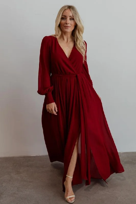 Maxi dresses with ribbed textures for a unique and tactile lookCeline Maxi Dress | Wine Maxi dresses with ribbed textures for a unique and tactile lookCeline Maxi Dress | Wine