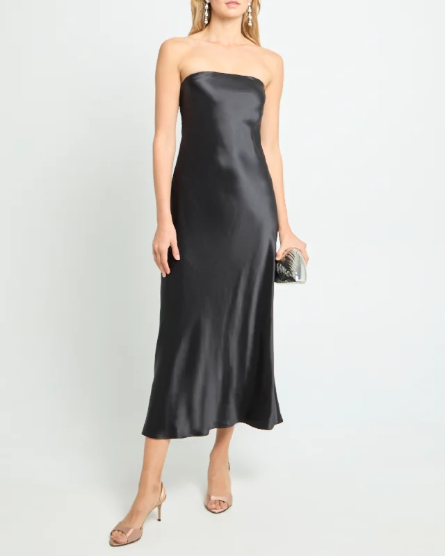 Maxi dresses with pocket details for added functionalityReagan Silk Dress