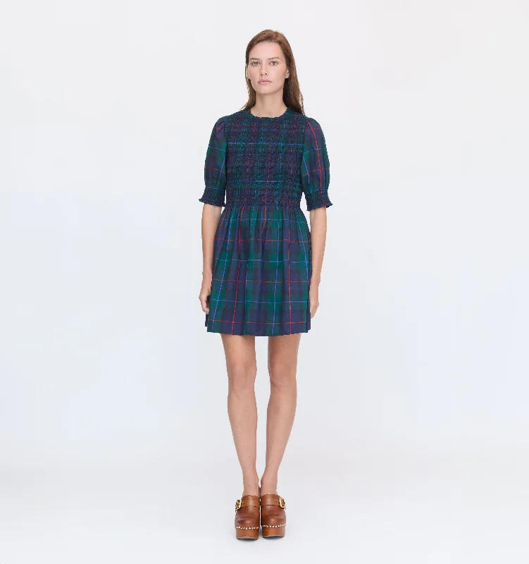 Maxi dresses with mesh panels for a sexy and trendy appearanceThe Vivi Nap Dress - Midnight Tartan Maxi dresses with mesh panels for a sexy and trendy appearanceThe Vivi Nap Dress - Midnight Tartan