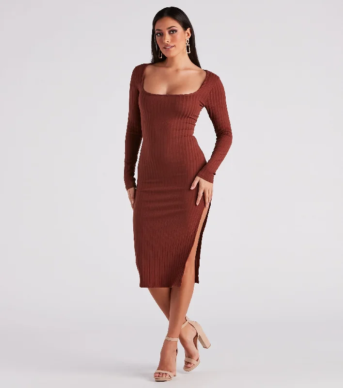 Midi dresses with geometric cutouts for a contemporary and edgy lookGo With The Scoop Neck Midi Dress Midi dresses with geometric cutouts for a contemporary and edgy lookGo With The Scoop Neck Midi Dress