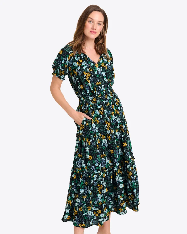 Midi dresses with tassel accents for a bohemian and free - spirited styleMackenzie Midi Dress in Jasmine Frost Midi dresses with tassel accents for a bohemian and free - spirited styleMackenzie Midi Dress in Jasmine Frost