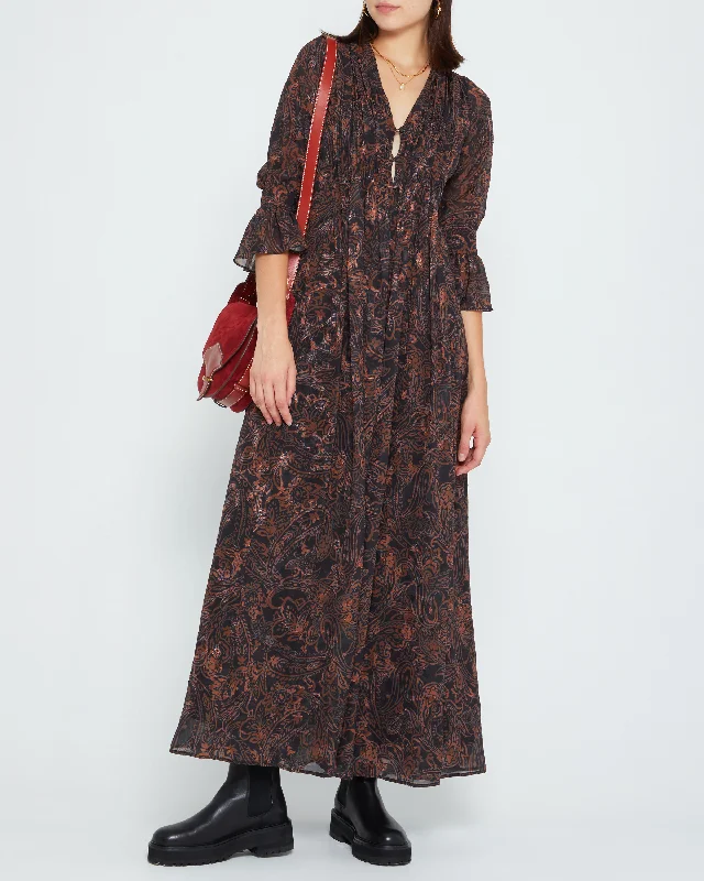 Midi dresses with sheer panels for a touch of allureMillie Dress