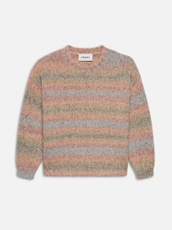 Men's Denim Henley Top with a Contrast Collar for a Stylish TwistBrushed Tweed Sweater -- Soft Lavender Multi Men's Denim Henley Top with a Contrast Collar for a Stylish TwistBrushed Tweed Sweater -- Soft Lavender Multi