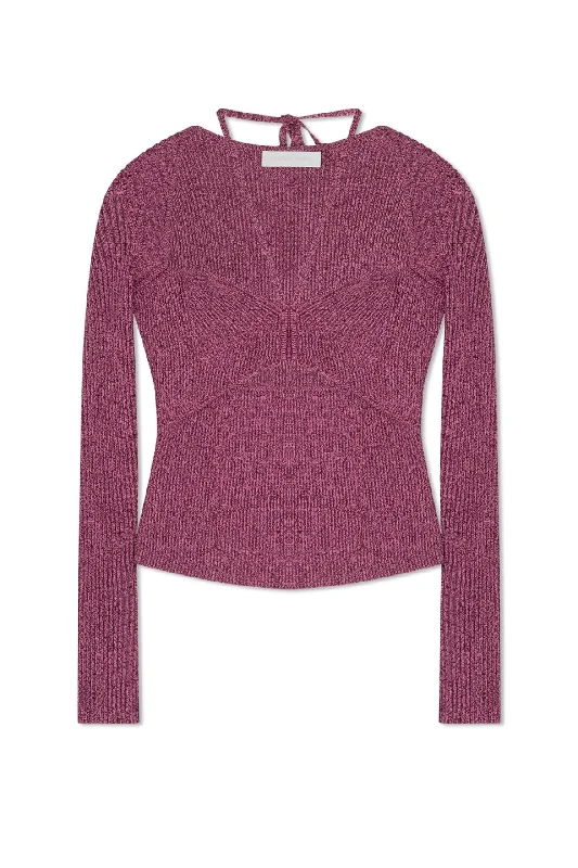 Men's Denim Vest with a Faux Leather Trim for an Urban and Cool StyleJonathan Simkhai Alexia Marled Compact Rib Sweetheart Knit Top - Mulberry Multi Men's Denim Vest with a Faux Leather Trim for an Urban and Cool StyleJonathan Simkhai Alexia Marled Compact Rib Sweetheart Knit Top - Mulberry Multi