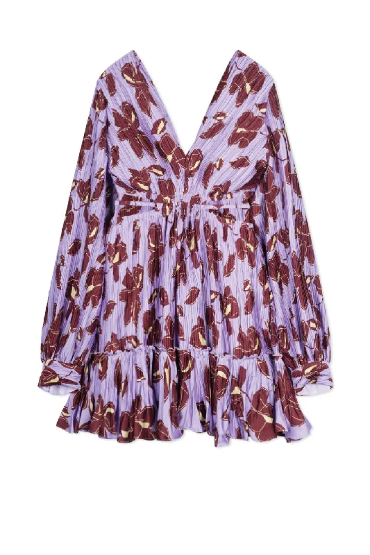 Men's Denim Vest with Embroidered Floral Patterns for a Boho - Inspired OutfitJonathan Simkhai Londyn Floral Cut Out Mini Dress - Lavender Print Men's Denim Vest with Embroidered Floral Patterns for a Boho - Inspired OutfitJonathan Simkhai Londyn Floral Cut Out Mini Dress - Lavender Print
