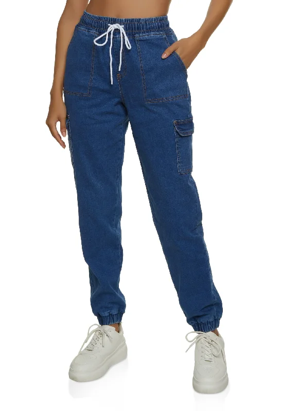 WAX Denim Joggers