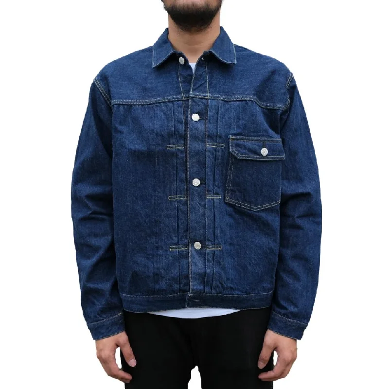 Men's Denim Zip - Up Hoodie in Indigo for a Comfortable and Stylish OutfitStudio D'Artisan 45th Anniversary Triple Selvedge Jacket Men's Denim Zip - Up Hoodie in Indigo for a Comfortable and Stylish OutfitStudio D'Artisan 45th Anniversary Triple Selvedge Jacket