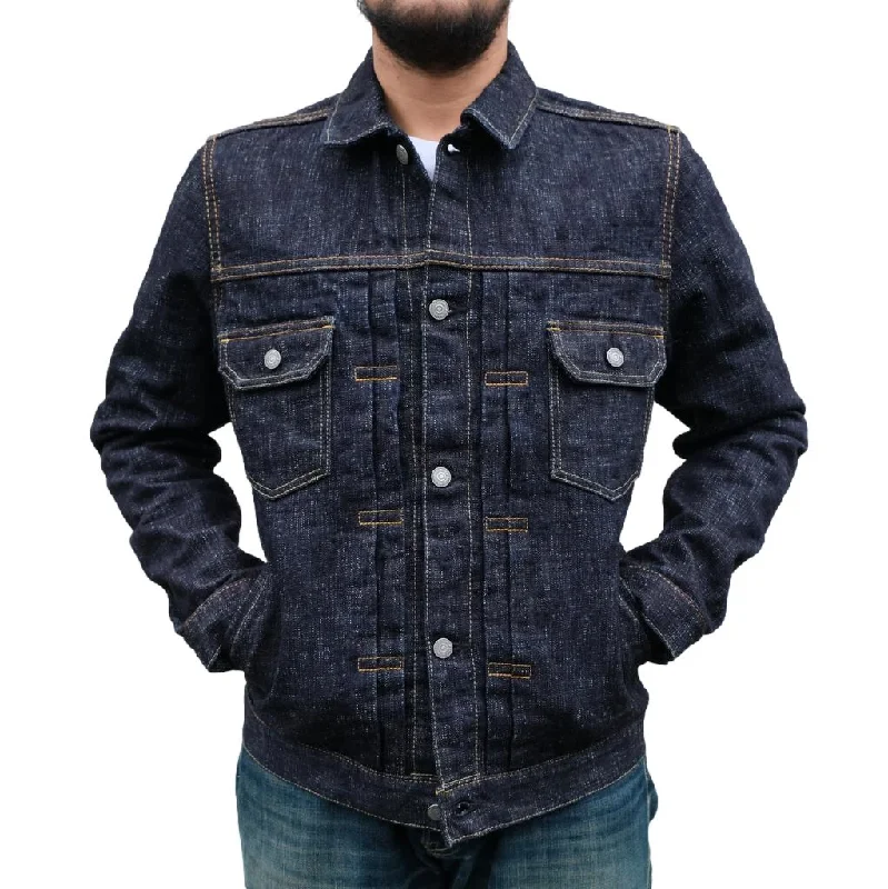 Men's Denim Zip - Up Hoodie in Indigo for a Comfortable and Stylish OutfitPure Blue Japan "Double Slub" Type 2 Selvedge Jacket Men's Denim Zip - Up Hoodie in Indigo for a Comfortable and Stylish OutfitPure Blue Japan "Double Slub" Type 2 Selvedge Jacket