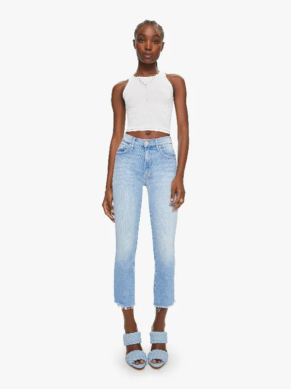 Men's Denim Tank Top for a Laid - Back Beach or Gym LookThe Insider Crop Step Fray - Limited Edition Men's Denim Tank Top for a Laid - Back Beach or Gym LookThe Insider Crop Step Fray - Limited Edition