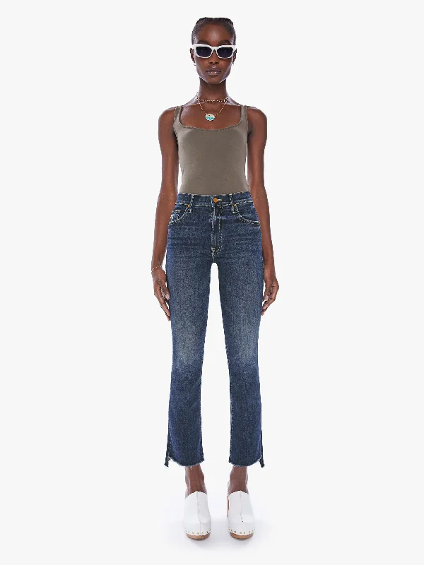 Men's Denim Shirt with a Hidden Pocket for Valuables for Travel ConvenienceThe Insider Crop Step Fray - Teaming Up Men's Denim Shirt with a Hidden Pocket for Valuables for Travel ConvenienceThe Insider Crop Step Fray - Teaming Up
