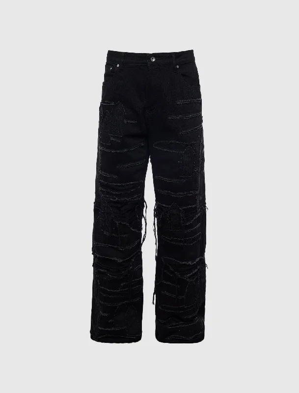 Men's Denim Shirt with a Hidden Pocket for Valuables for Travel ConvenienceULTRA FLARE JEANS