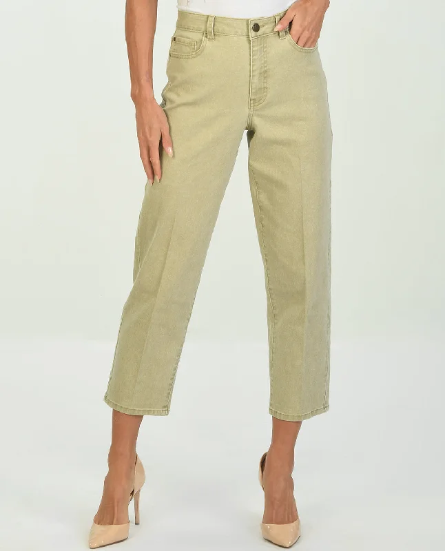 Women's recycled - material workout pants Wide - leg women jeans for a modern and relaxed vibe D Jeans Pigment Straight Ankle Jean Women's recycled - material workout pants Wide - leg women jeans for a modern and relaxed vibe D Jeans Pigment Straight Ankle Jean