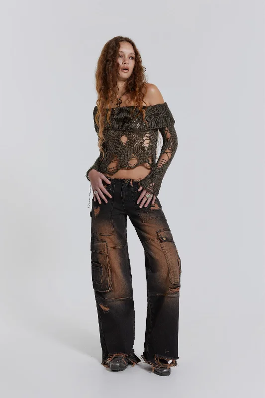 Women's camo outdoor pants Colored women jeans in vibrant hues like red and yellow Cadet Cargo Jeans Women's camo outdoor pants Colored women jeans in vibrant hues like red and yellow Cadet Cargo Jeans
