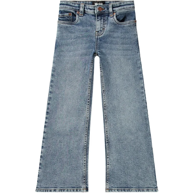 Women's pants with anti - odor properties Stretch women jeans for enhanced mobility and comfort Molo Worn Denim Asta Pants Women's pants with anti - odor properties Stretch women jeans for enhanced mobility and comfort Molo Worn Denim Asta Pants