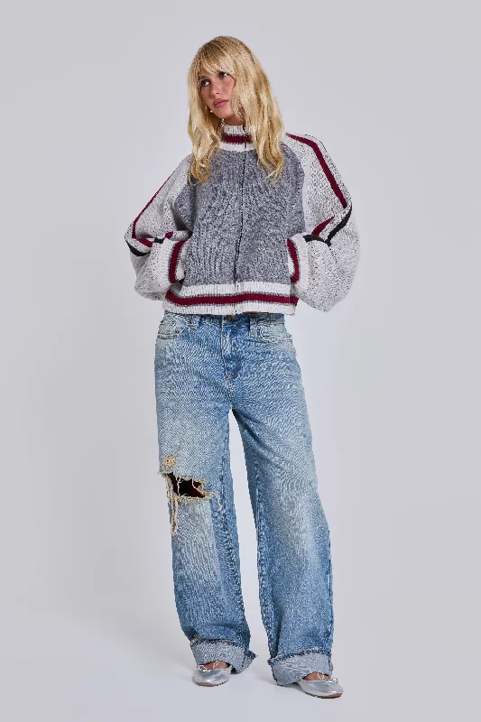 Women's fall - appropriate corduroy pants Distressed women jeans for a trendy and edgy look Sonic Jeans in Light Wash Women's fall - appropriate corduroy pants Distressed women jeans for a trendy and edgy look Sonic Jeans in Light Wash