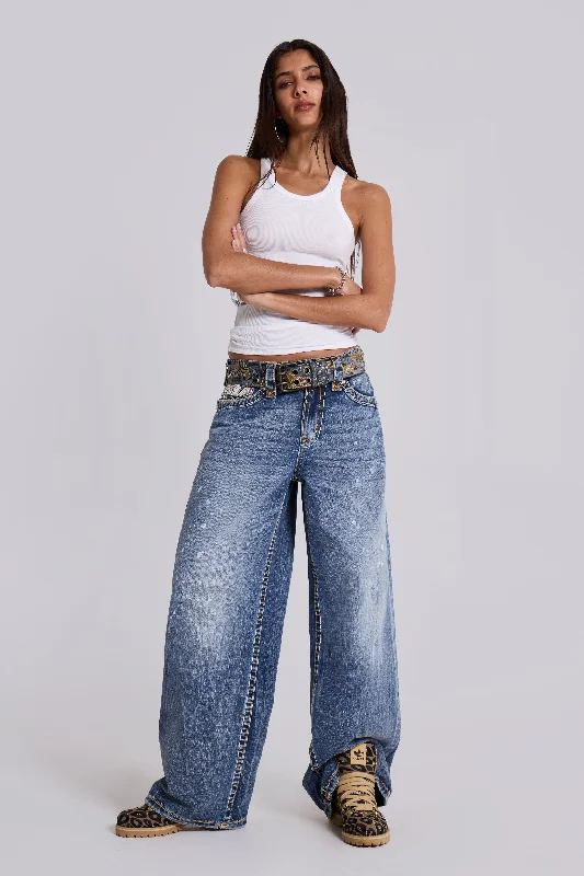 Women's summer - weight linen pants High - waisted women jeans for a flattering silhouette Rock Revival Axel Colossus Jeans Women's summer - weight linen pants High - waisted women jeans for a flattering silhouette Rock Revival Axel Colossus Jeans