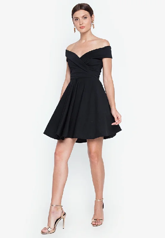 Mini dresses with beaded embellishments for a fancy eventCara
