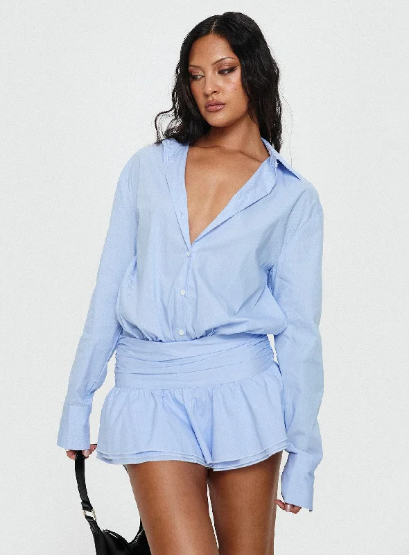 Cotton mini dresses for a comfortable everyday optionGirls Girls Girls Mini Dress Blue Cotton mini dresses for a comfortable everyday optionGirls Girls Girls Mini Dress Blue