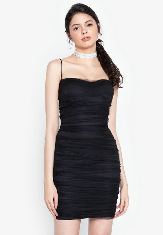 Leather mini dresses for a edgy styleHot Mesh