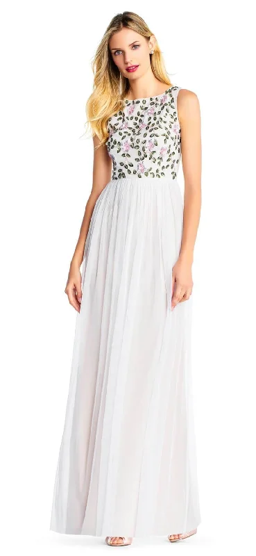 Bodycon dress with a scalloped edgeAdrianna Papell AP1E203409 Adrianna Papel Long Formal Prom Dress Ivory Multi Bodycon dress with a scalloped edgeAdrianna Papell AP1E203409 Adrianna Papel Long Formal Prom Dress Ivory Multi