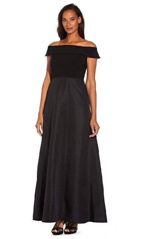 Bodycon dress with a belted waist for a defined figureAdrianna Papell AP1E206587 Long Off Shoulder Dress Bodycon dress with a belted waist for a defined figureAdrianna Papell AP1E206587 Long Off Shoulder Dress